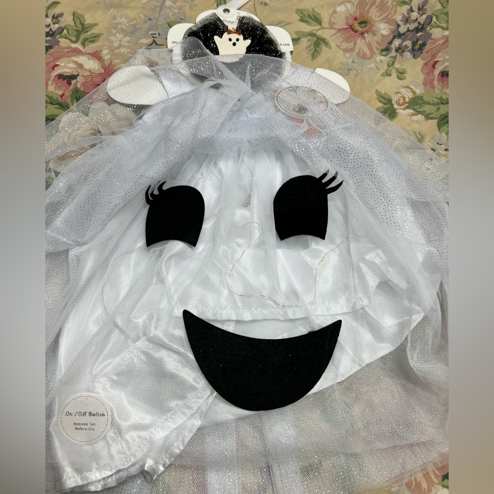 Boo light up tutu dress Halloween costume